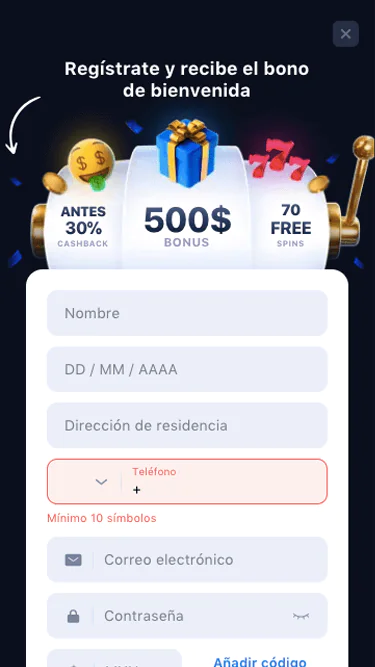 Capturas de pantalla de la App 1win oficial 06