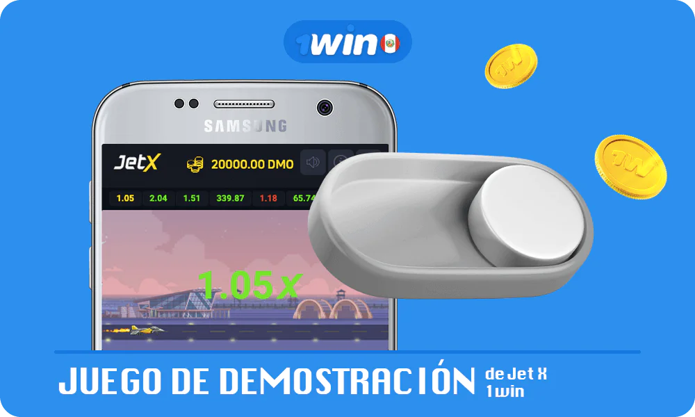 Detalles sobre 1win JetX Juego de demostración