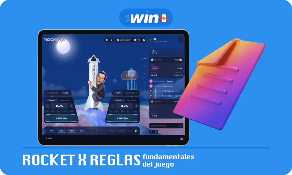 1win Rocket X Reglas fundamentales del juego