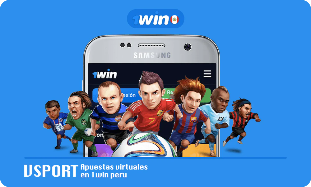 Más información sobre Apuestas virtuales (Vsport) en 1win peru