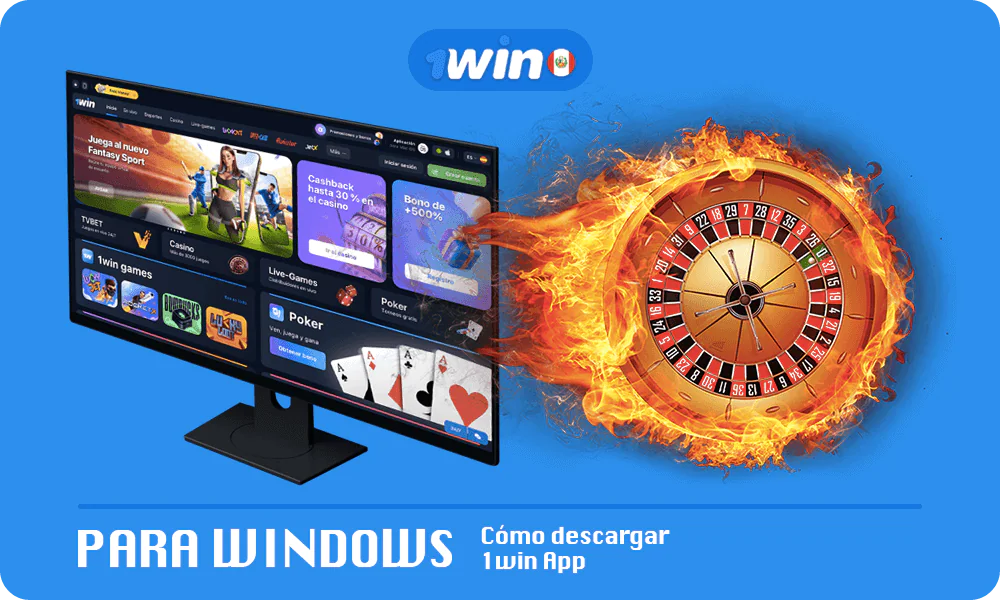 Instrucciones detalladas sobre cómo descargar 1win App para Windows