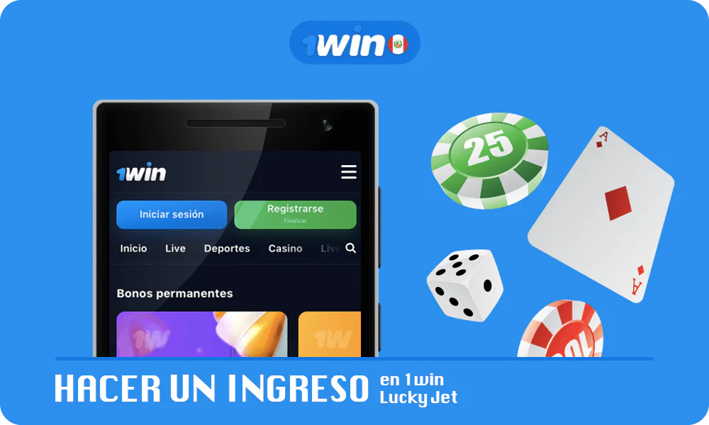 Unos sencillos pasos sobre cómo empezar a jugar al juego Lucky Jet - Hacer un ingreso