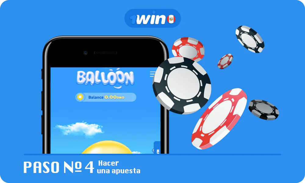 Paso nº 4 - Hacer una apuesta